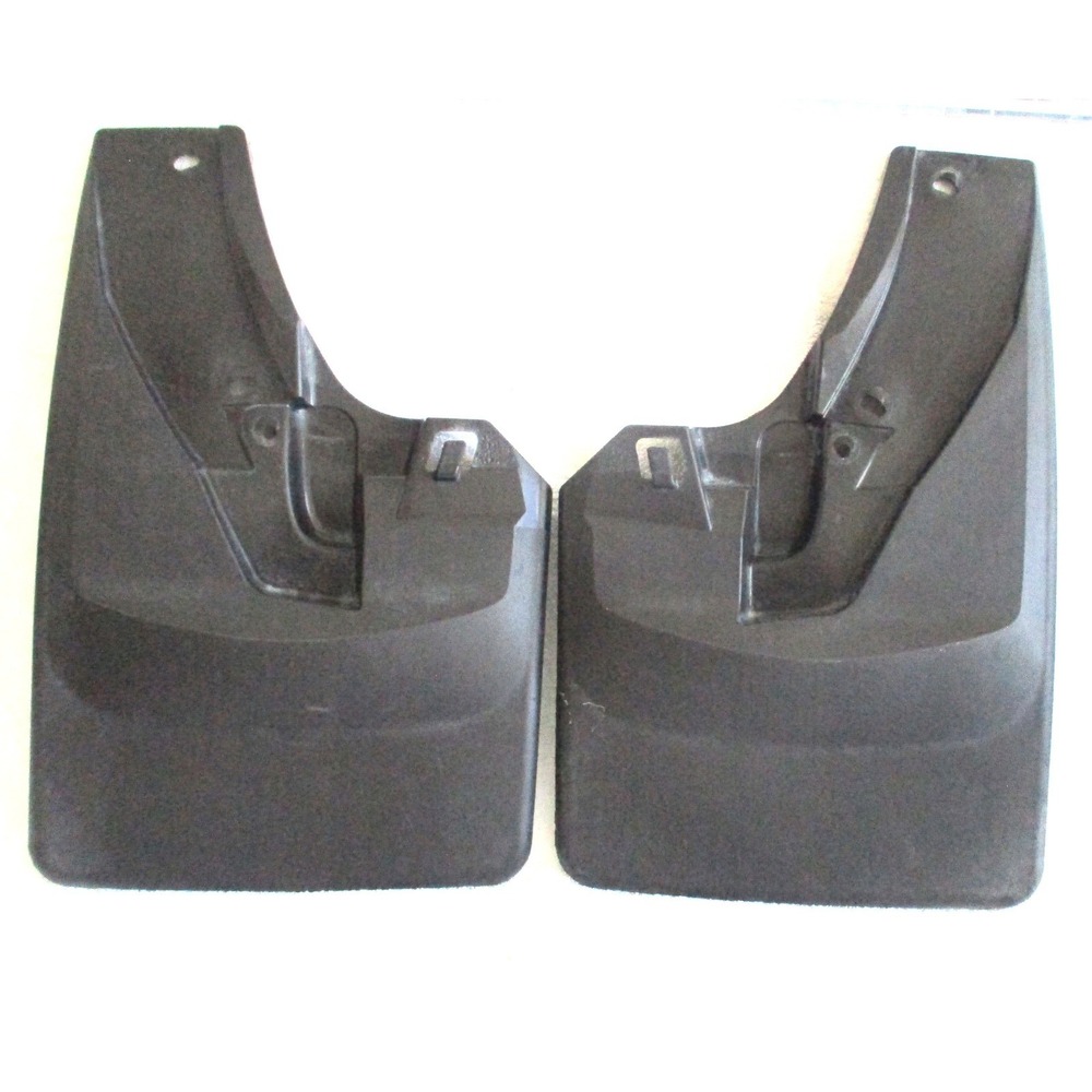 WeatherTech Mud Flaps Splash Guards Blk Pair P/N 110109 Custom Fit Rear 2021 Ram